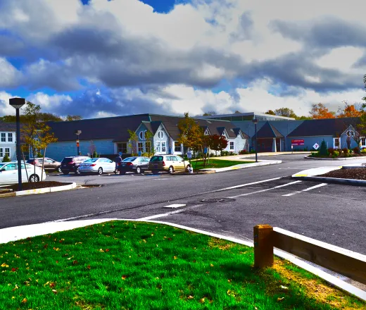 Stoughton Branch exterior of building from street view
