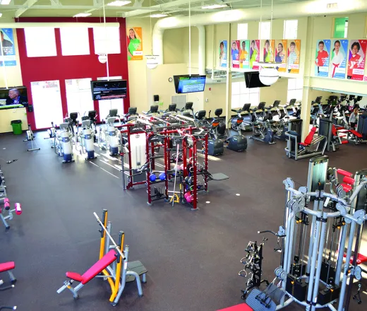 Old Colony YMCA Plymouth Branch Fitness Facility